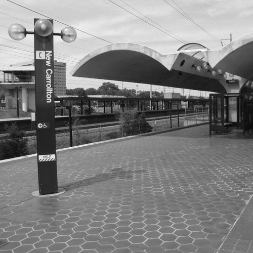 New Carrollton metro station