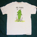 Air Miami tee-shirt  Lyle the Crocodile