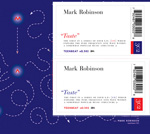 Mark Robinson, Taste, Em series, CD album double wrap card