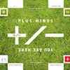 PLUS MINUS You Are Here promotional postcard