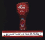 Teen-Beat rubber stamp Side view