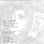 VOMIT LAUNCH Mr. Spench album CD booklet page