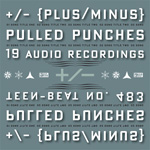 +/- Plus Minus Pulled Punches CD preliminary design