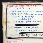 BUTCH WILLIS AND THE ROCKS, Forthcomings, master tape